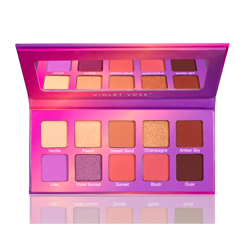 VIOLET VOSS  Violet Sunset Eyeshadow and Pressed Pigment Palette
