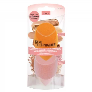 Real Techniques Miracle Complexion Sponge & Miracle Powder Sponge Duo
