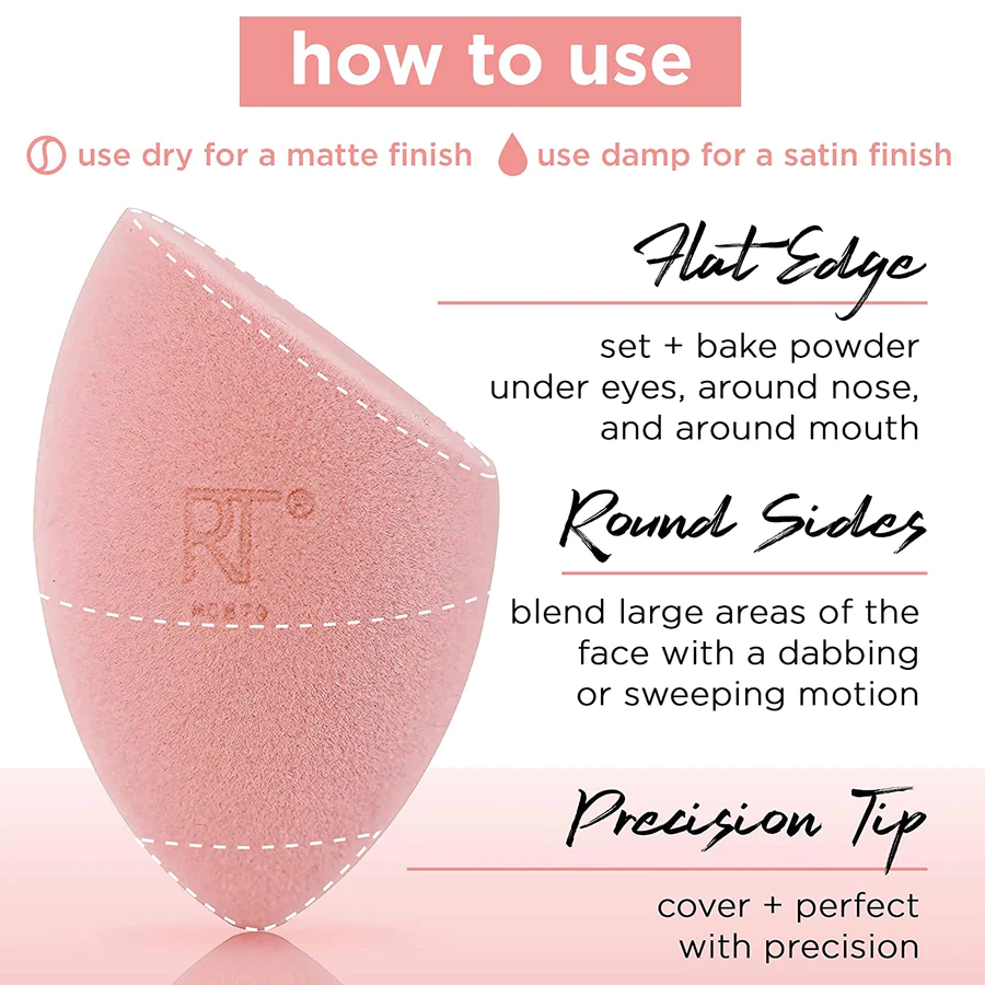 Real Techniques Miracle Complexion Sponge & Miracle Powder Sponge Duo - Imagen 3