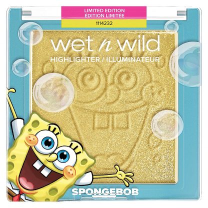 Wet n Wild Highlighter Squarepants Maquillaje Gold Shimmer Highlighter Makeup