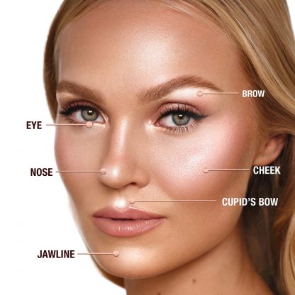 CHARLOTTE TILBURY Hollywood Glow Glide Face Architect Highlighter - Imagen 2