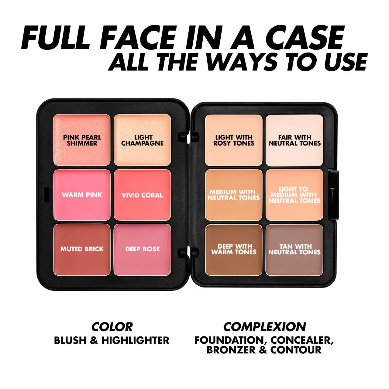 Make Up For Ever HD Skin All In One Palette Harmony 1 - Imagen 13