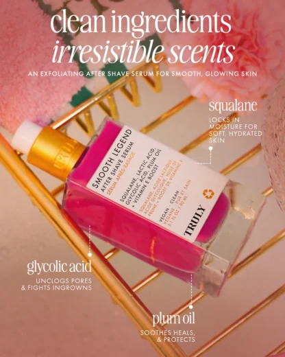 TRULY BEAUTY, Smooth Legend After Shave Serum Skin Refining Serum - Imagen 3