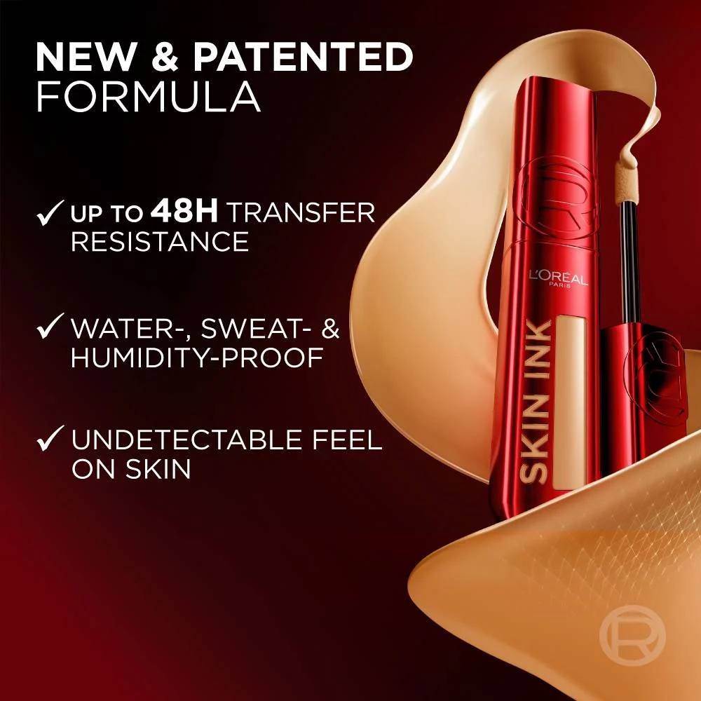 L oreal Infallible Skin Ink up to 48H Longwear 2-in-1 Foundation Concealer - Imagen 2