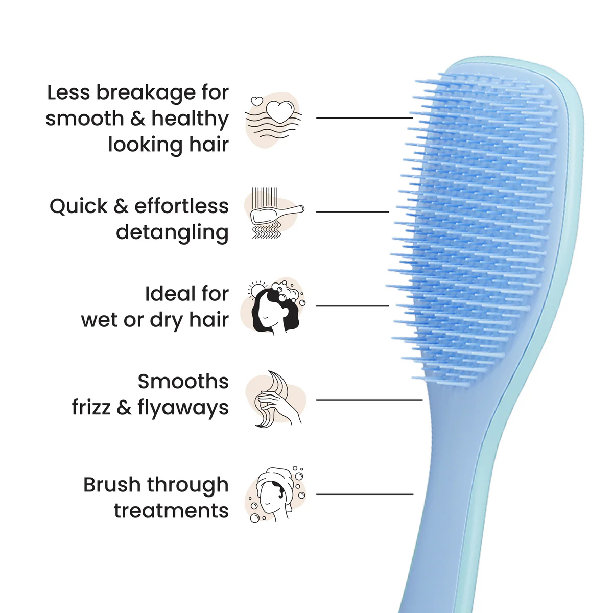 Tangle Teezer The Ultimate Detangler Denim Blues - Imagen 4