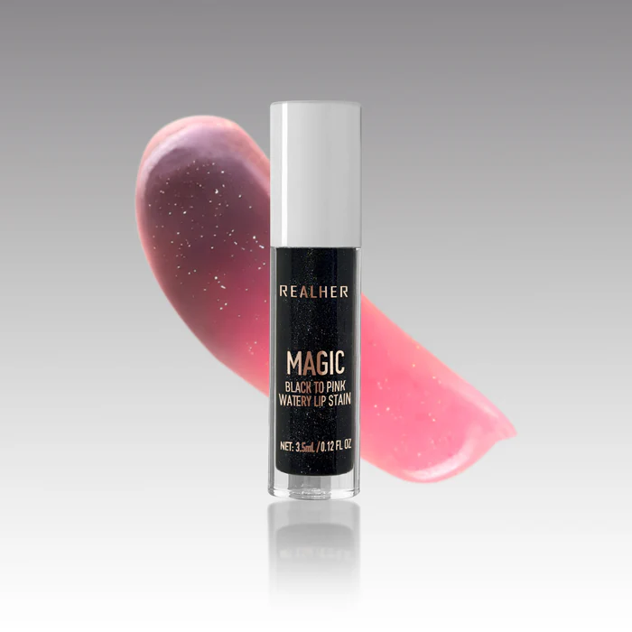 RealHer Magic Black To Pink Lip Stain