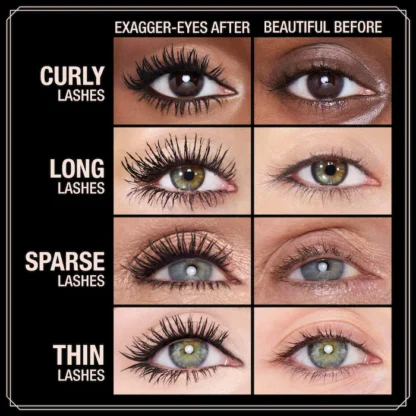 Charlotte Tilbury  Exagger-eyes Volumizing and Curling Mascara 2ml - Imagen 2