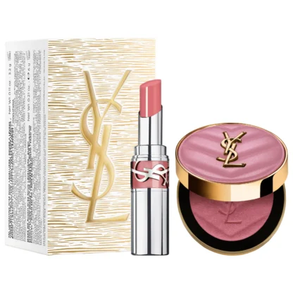 Yves Saint Laurent  YSL Iconic Pink Make Me Blush & Loveshine Lip Oil Stick Set