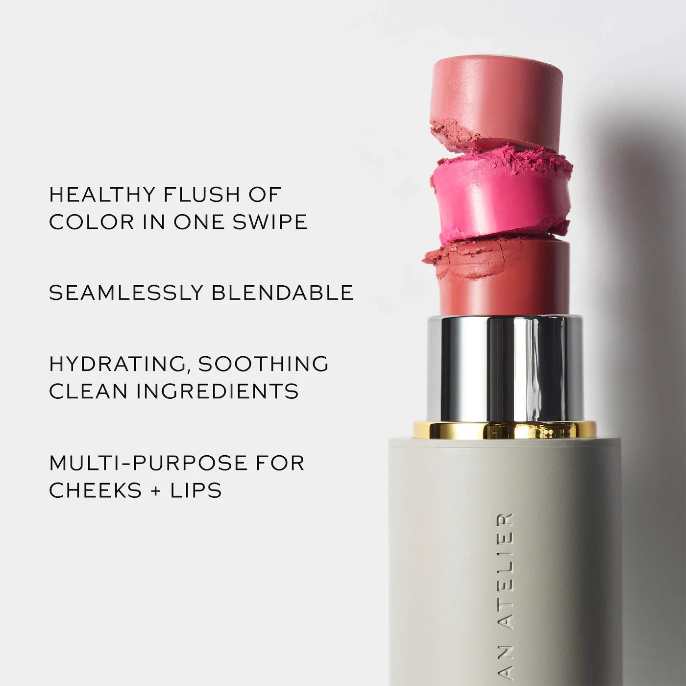 Westman Atelier Mini Baby Cheeks Lip + Cheek Cream Blush Stick Trio Gift Set - Imagen 5