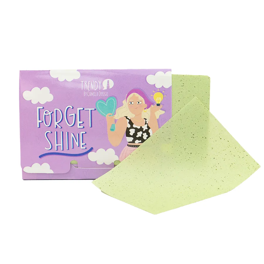 TRENDY Papeletas Antigrasa Forget Shine