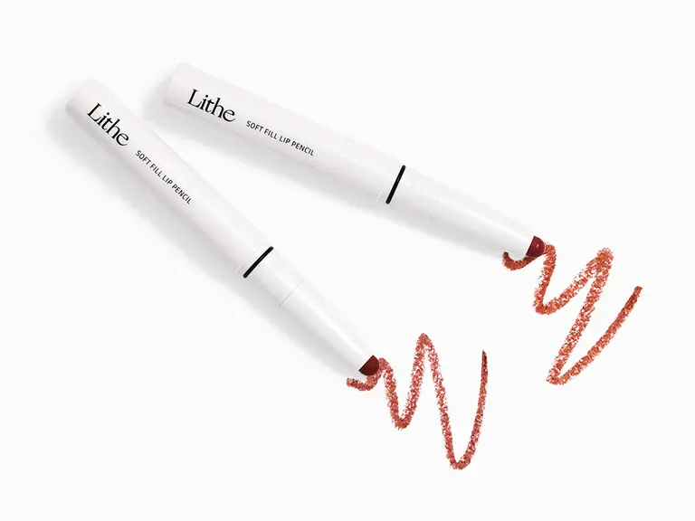 LITHE BEAUTY Soft Fill Lip Pencils in Dusk & Scarlet