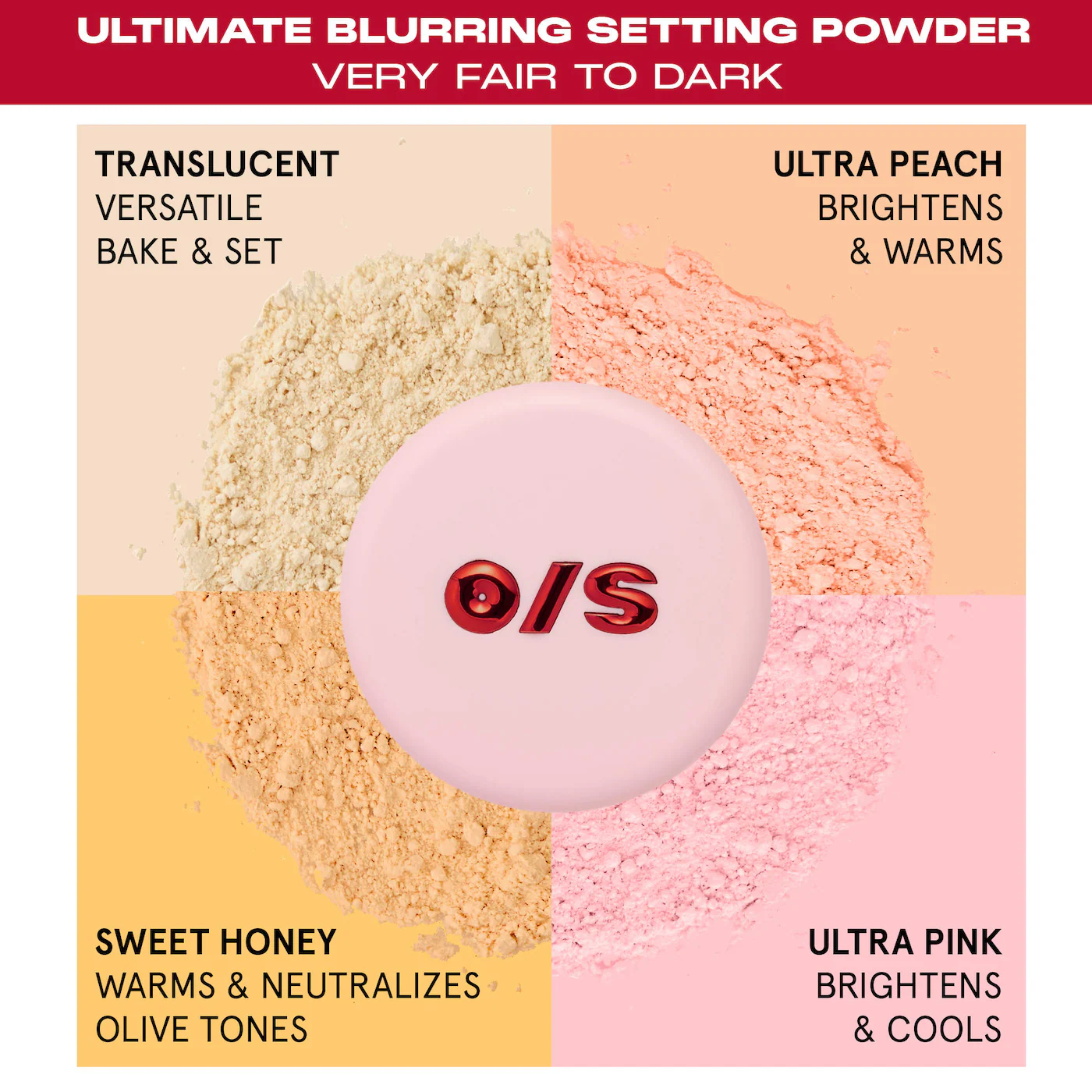 ONE/SIZE by Patrick Starrr Ultimate Blurring Setting Powder Blurred & Bright Travel Duo - Imagen 2