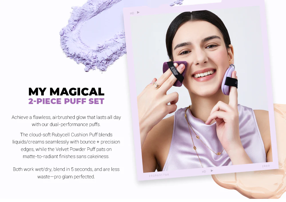 JESSUP My Magical Puff Set 2pcs - Imagen 8