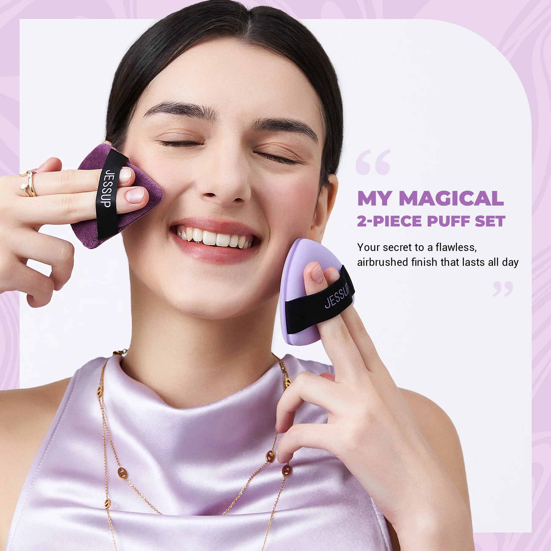 JESSUP My Magical Puff Set 2pcs - Imagen 4