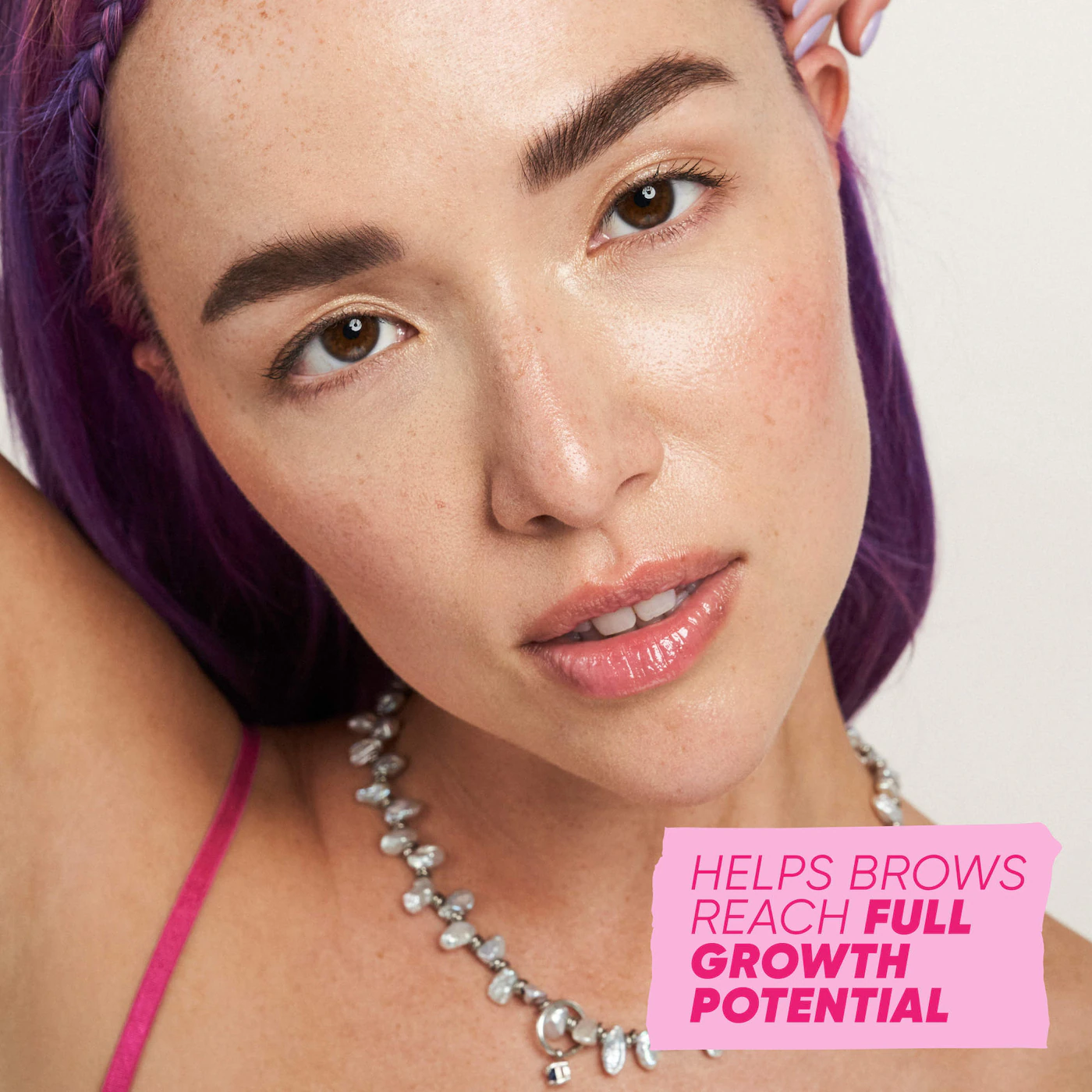 Kosas Air Brow Tinted Clean Volumizing Eyebrow Gel in Dark Brown - Imagen 3