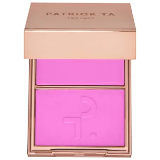 PATRICK TA  Major Headlines Double-Take Crème & Powder Blush Duo
